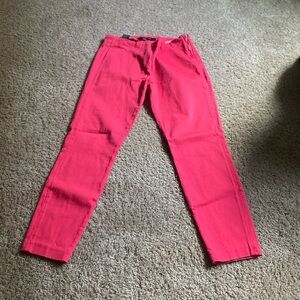 Hot pink pants, brand JBrand, size 28 (xs)